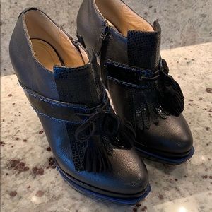 Black Cole Haan Booties